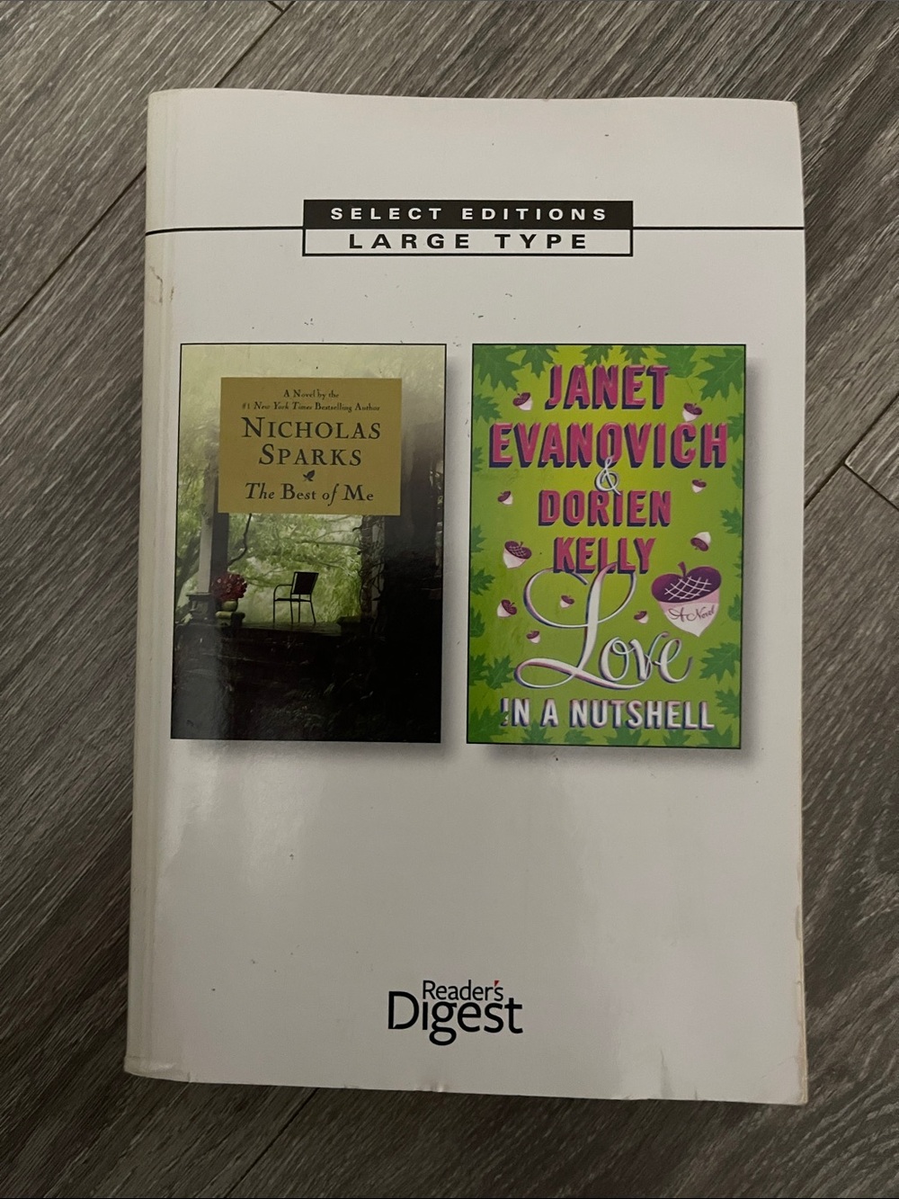 Reader's Digest Select Editions Large Type - White Cover